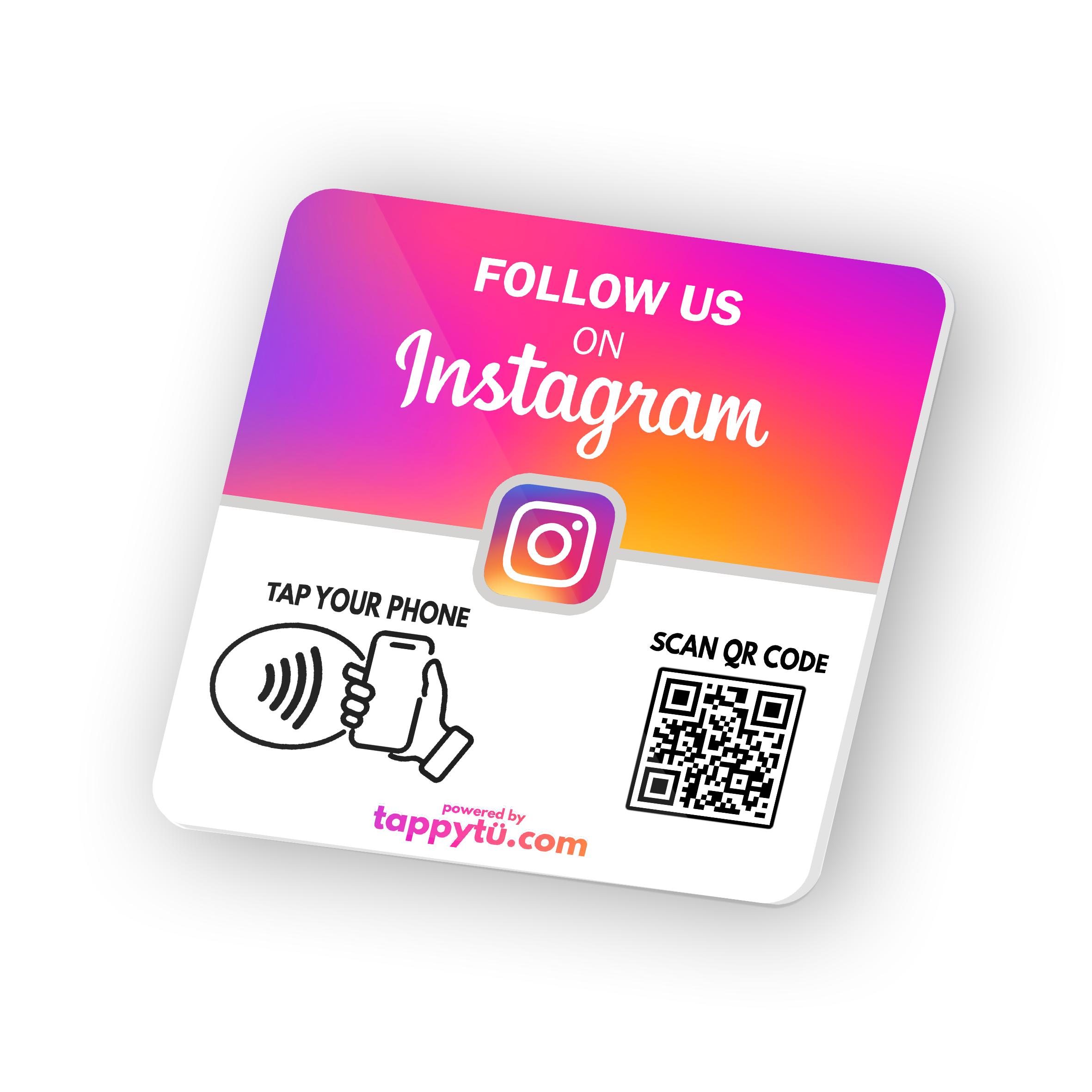 Instagram Profile Plate